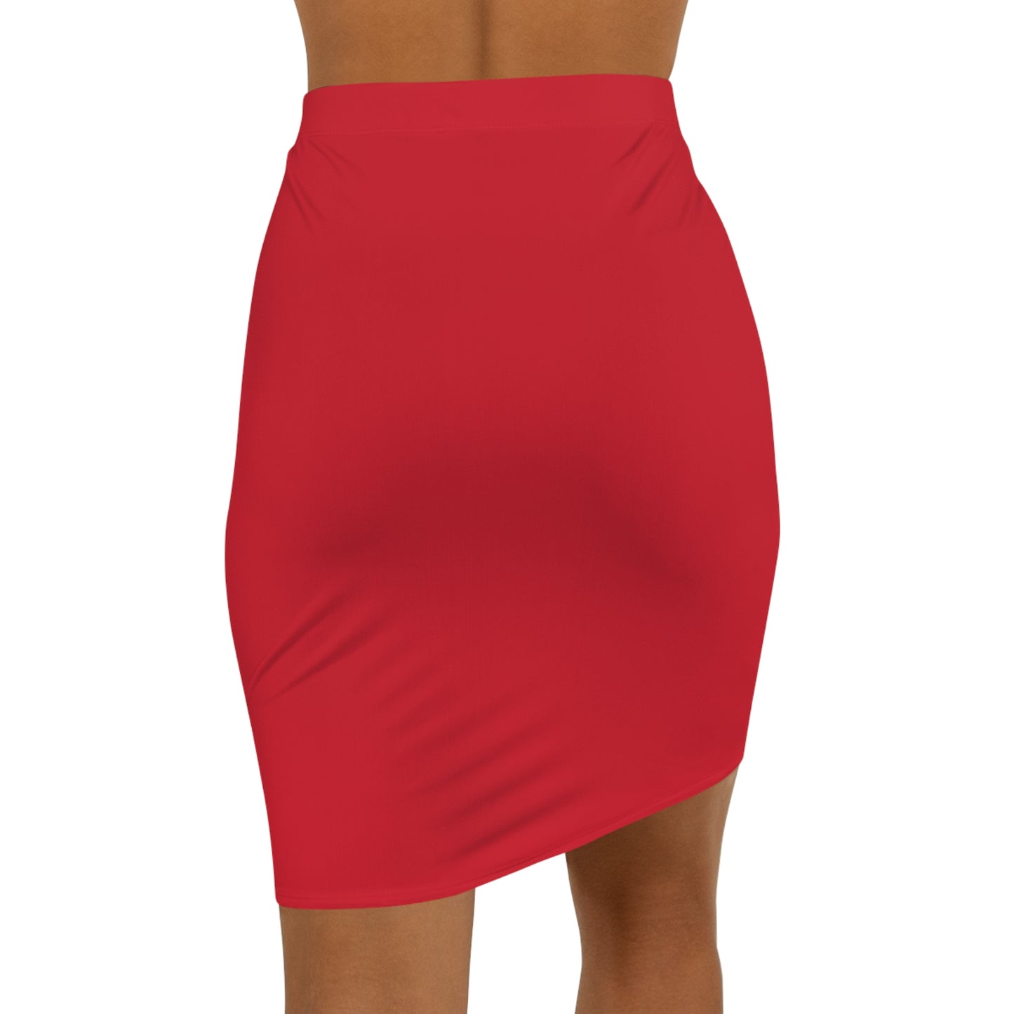 Women's Mid-Waist Pencil Skirt (AOP)