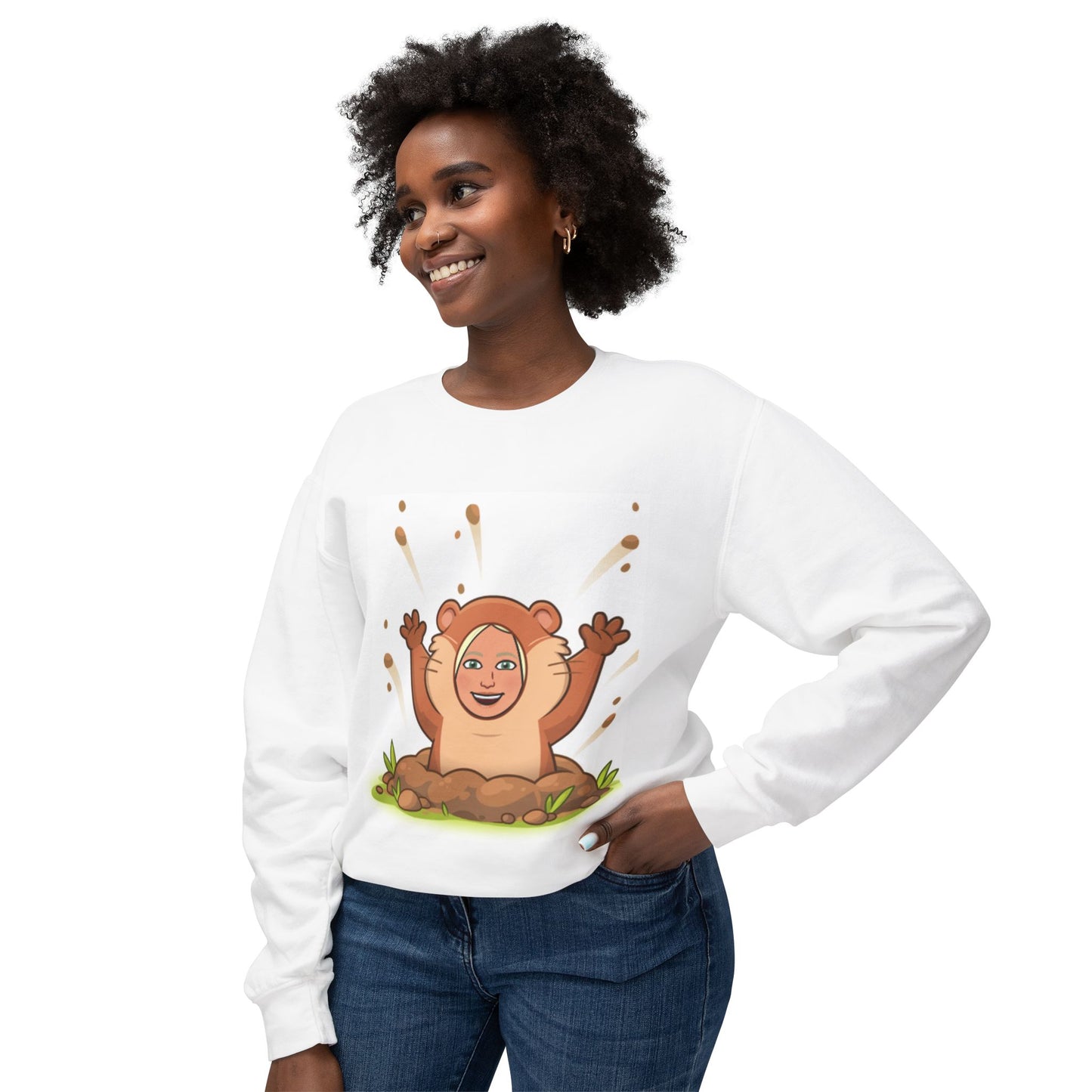 Unisex Lightweight Crewneck Sweatshirt